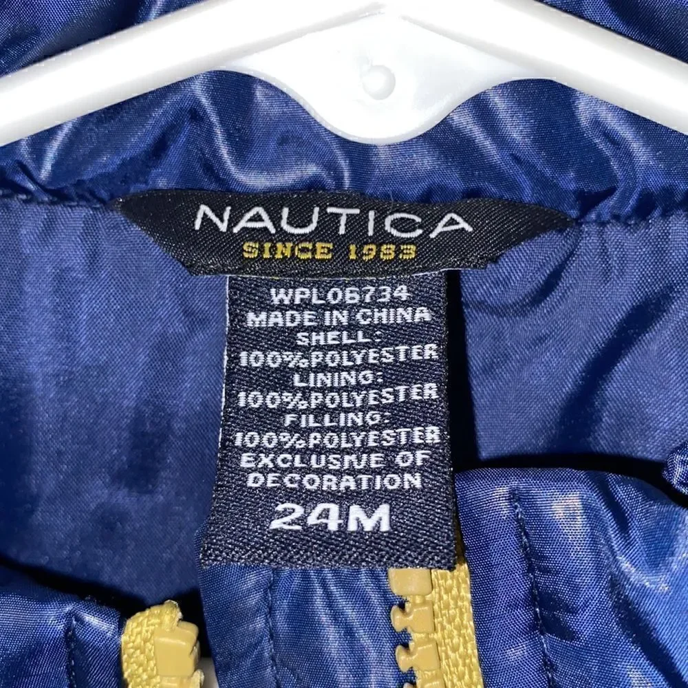 Nautica Navy Blue Toddler Vest(Size 24M)